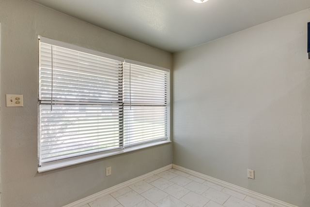 Bright room with large window